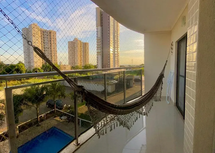 Todo Climatizado, 2 Quartos E Piscina Na 706 Sul